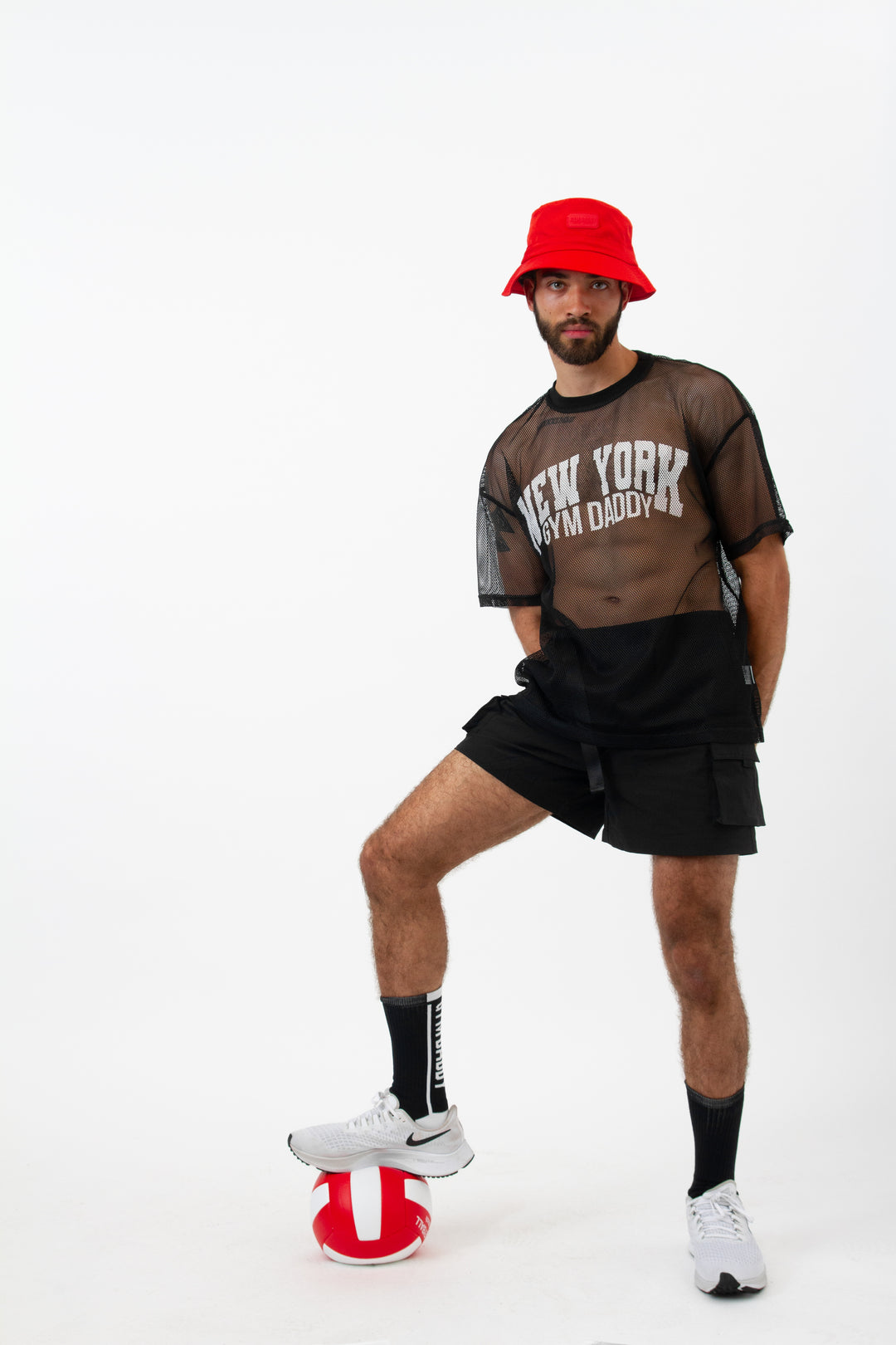 MICRO-MESH TECH JERSEY [BLACK]
