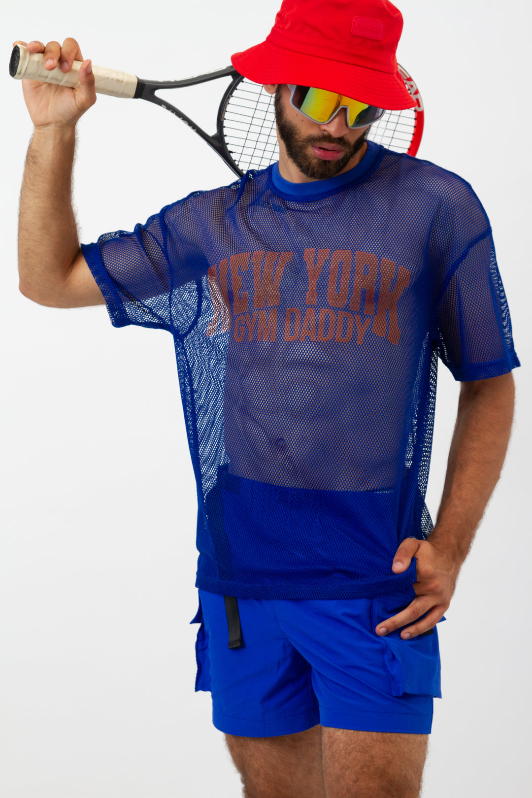 MICRO-MESH TECH JERSEY [TRUE BLUE]
