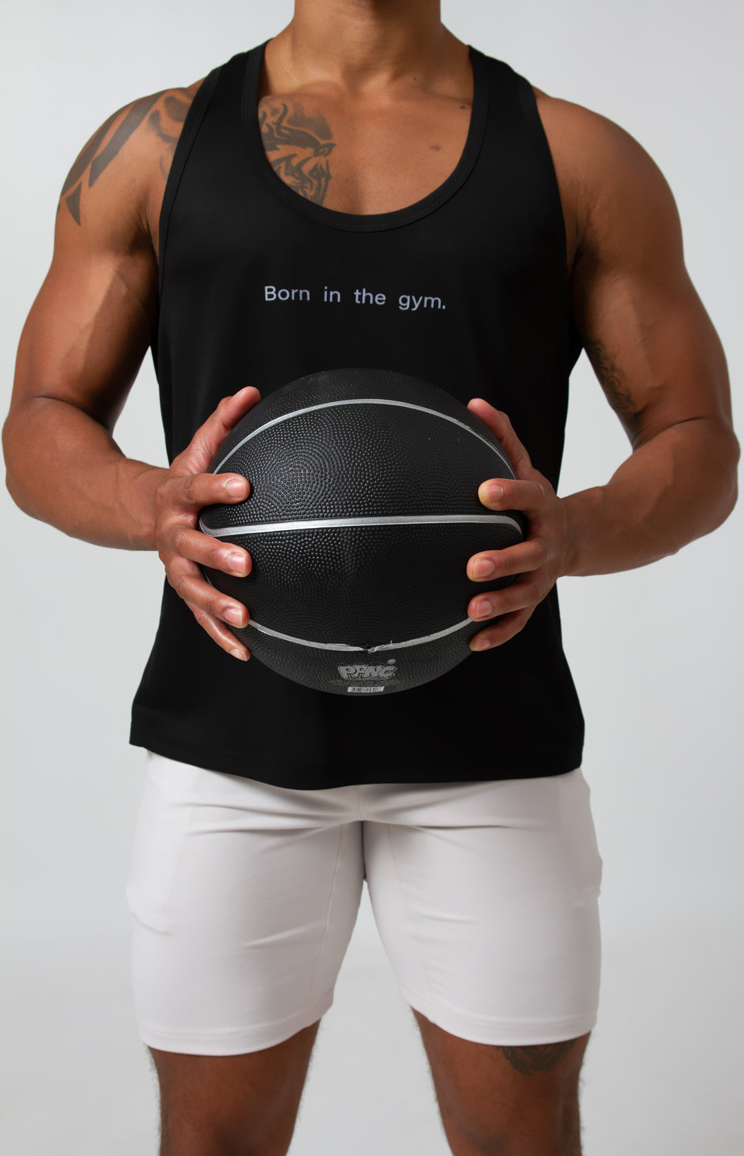 GYM DADDY®  A/C TECH MUSCLE TANK [BLACK]